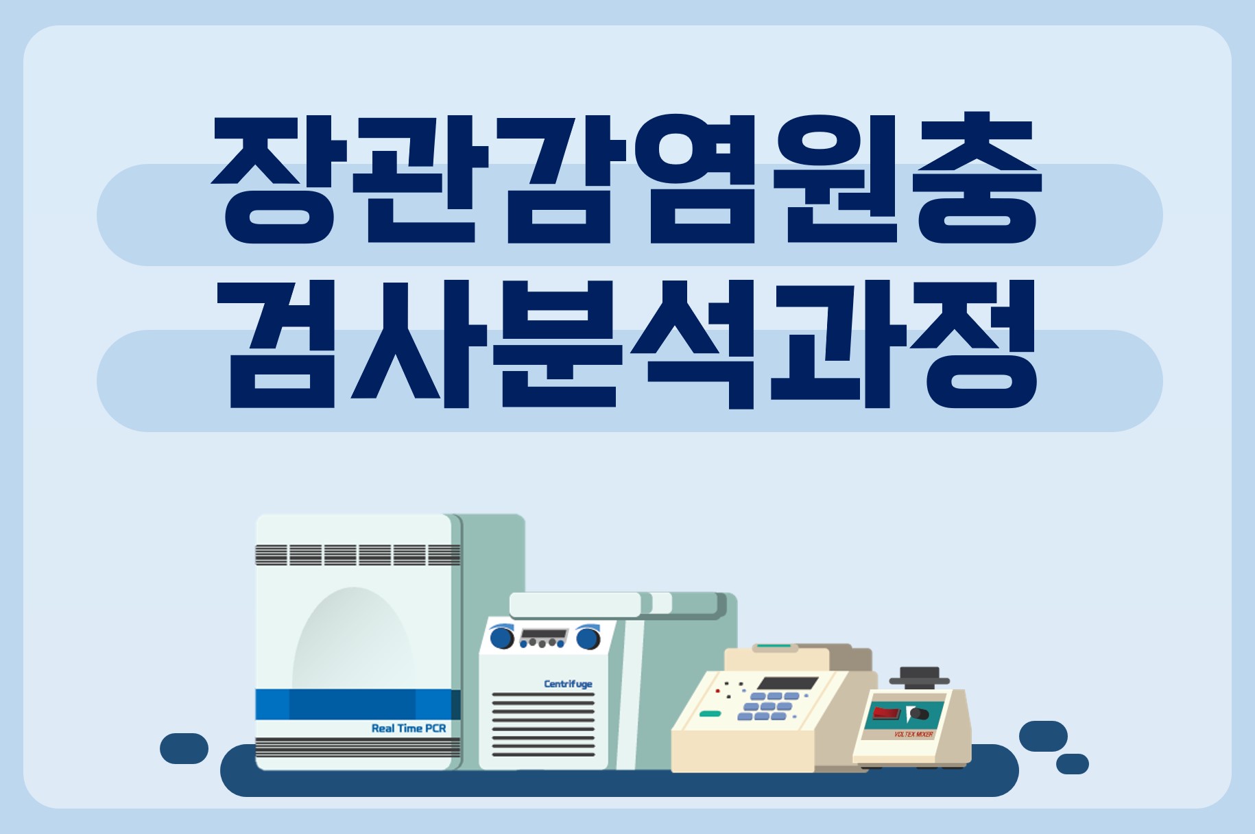 제1기 장관감염원충검사분석과정